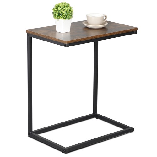 Shaped end table sofa side - sofa,