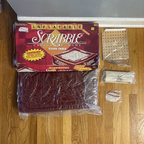 Inflatable scrabble game - scrabble, table